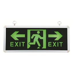 Đèn exit chỉ 2 hướng thoát hiểm
